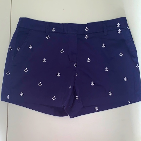 CAMBRIDGE DRY GOODS navy anchor shorts 10